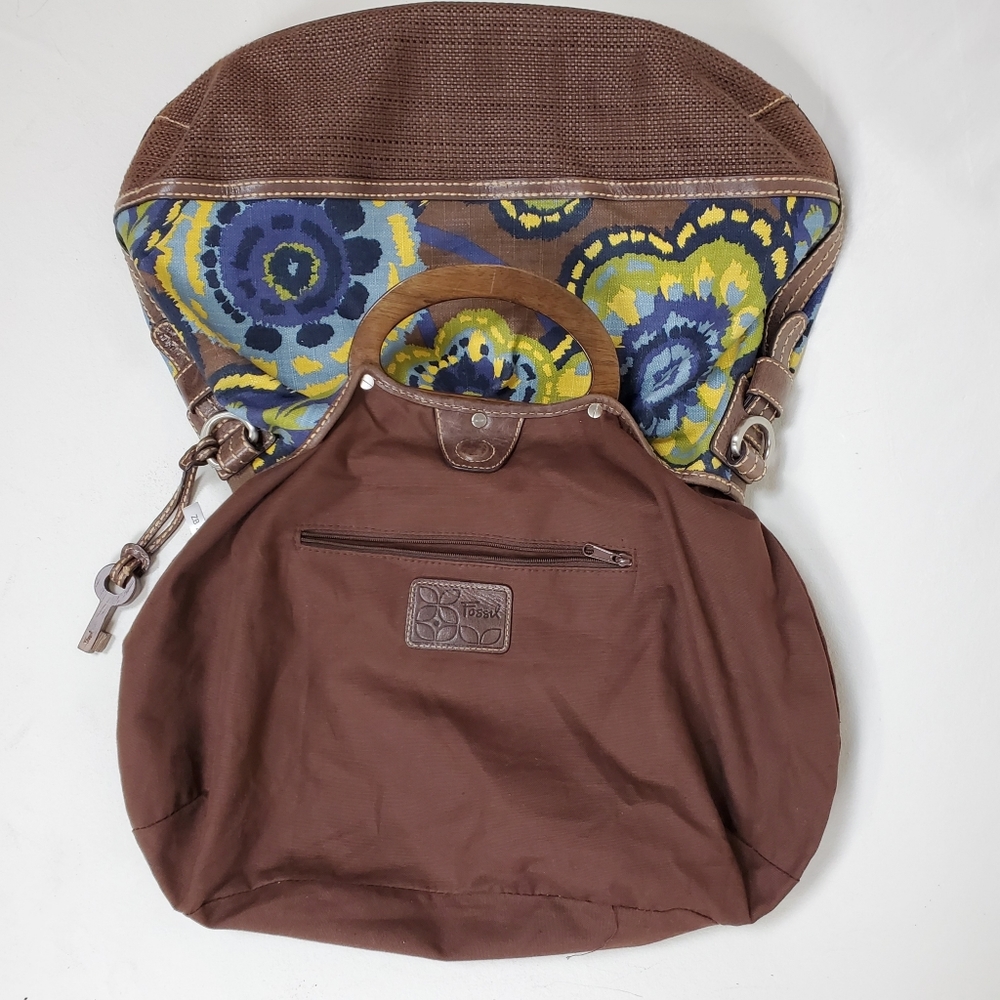 Large retro Fossil purse - Picture 5 of 8